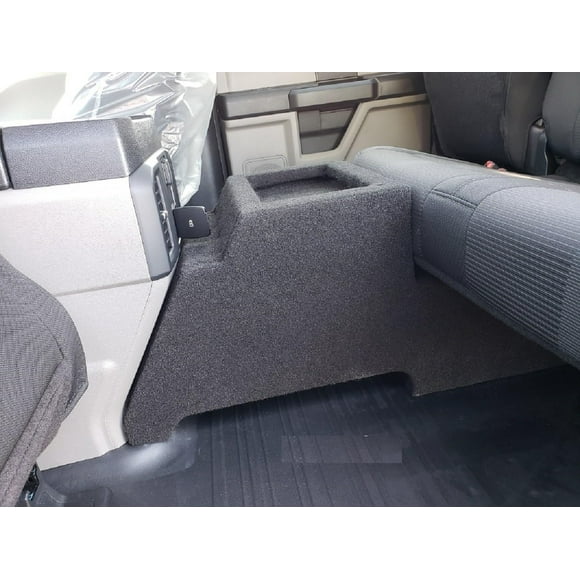 Subthump 12" Rear Console Downfire Subwoofer Enclosure Fits 2015-2020 Supercrew