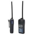 thumbnail image 2 of Walkie Talkie marino portátil IP67 impermeable flotante 5W VHF transceptor para barcos de logística portuaria AC100-240V enchufe estadounidense, 2 of 9