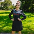 thumbnail image 3 of Vestido negro con bordado, 3 of 3