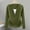 Army Green, variant on Lightweight Sweatshirts for Women, Womens Long Sleeve Tops Dressy V Neck Rhinestone Tunic Pullover Top Fall Elegant Solid Color Busniess Loose Fit T-Shirt
