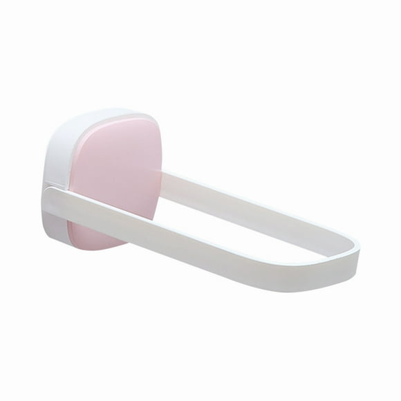 Perchas de almacenamiento, estante apilador, colgador de ropa montado en la pared, organizador de soporte para armario, dormitorio, balcón, Almacenamiento y organización del hogar rosa blanco Cateissary HA003997-04