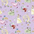 thumbnail image 2 of Springs Creative 43" x 1 yd 100% Cotton Disney Dream Princess Scenic Sewing & Craft Fabric, Multi-color, 2 of 3