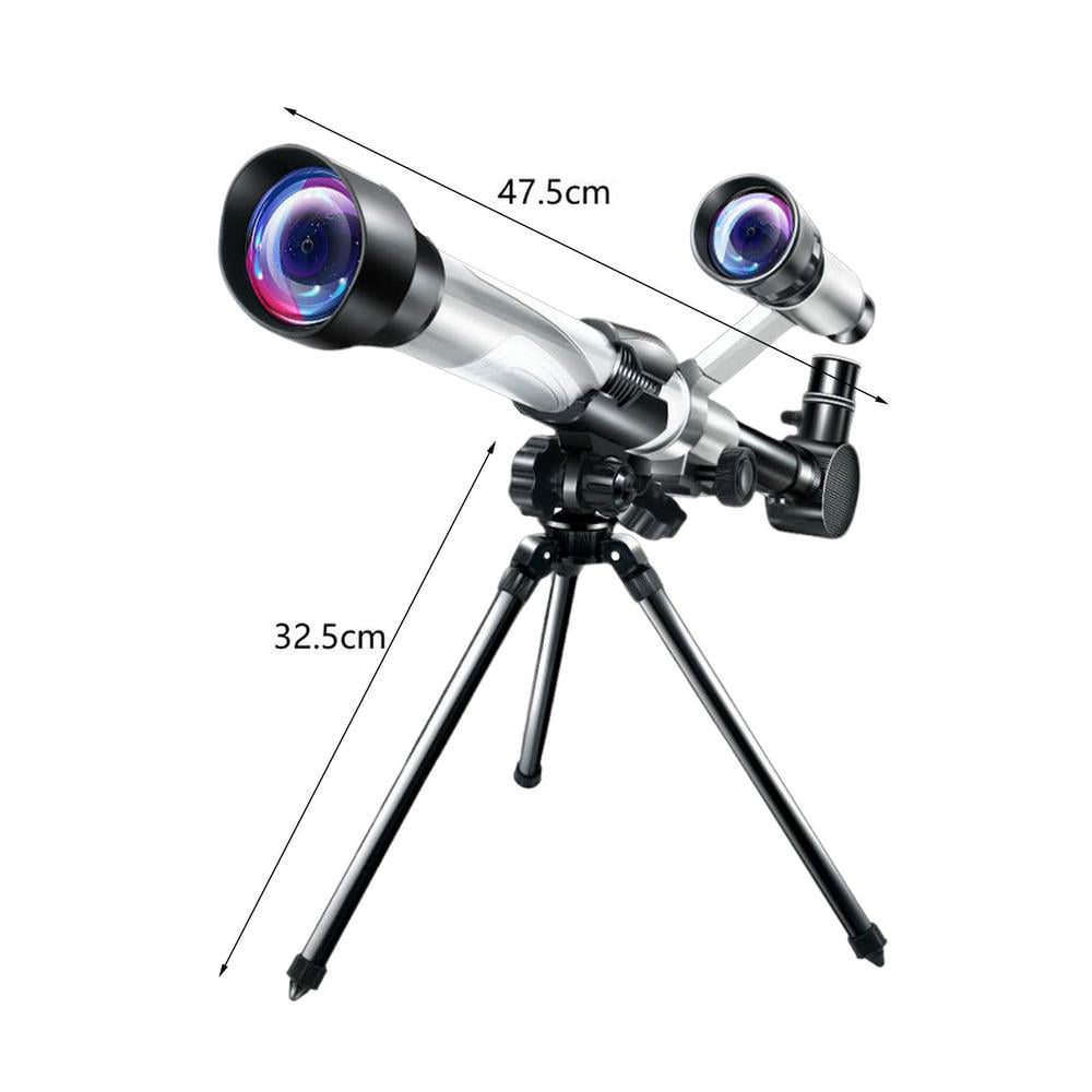 A Science Telescope for Kids Beginners,Starscope Monocular Tripod 3 Eyepieces Portable for Children,Astronomical Telescope for Astronomy Beginners Christmas Birthday Gifts 