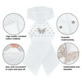thumbnail image 2 of Equestrian Accessory Horse Riding Necktie, Equestrian Collar Flower, 3PCS For Adults Horse Riding Children Professional Competition  Free Size, 2 of 8