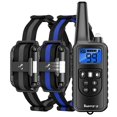 thumbnail image 1 of Superpop Dog Training Electric Collar with Remote Waterproof 2600ft LED Light Beep Vibration for 2 Dogs, 1 of 7