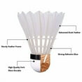 thumbnail image 2 of Senston ST - A7 Badminton Duck Feather Shuttlecocks With Excellent Stability Performance | White , Pack Of 6, 2 of 4