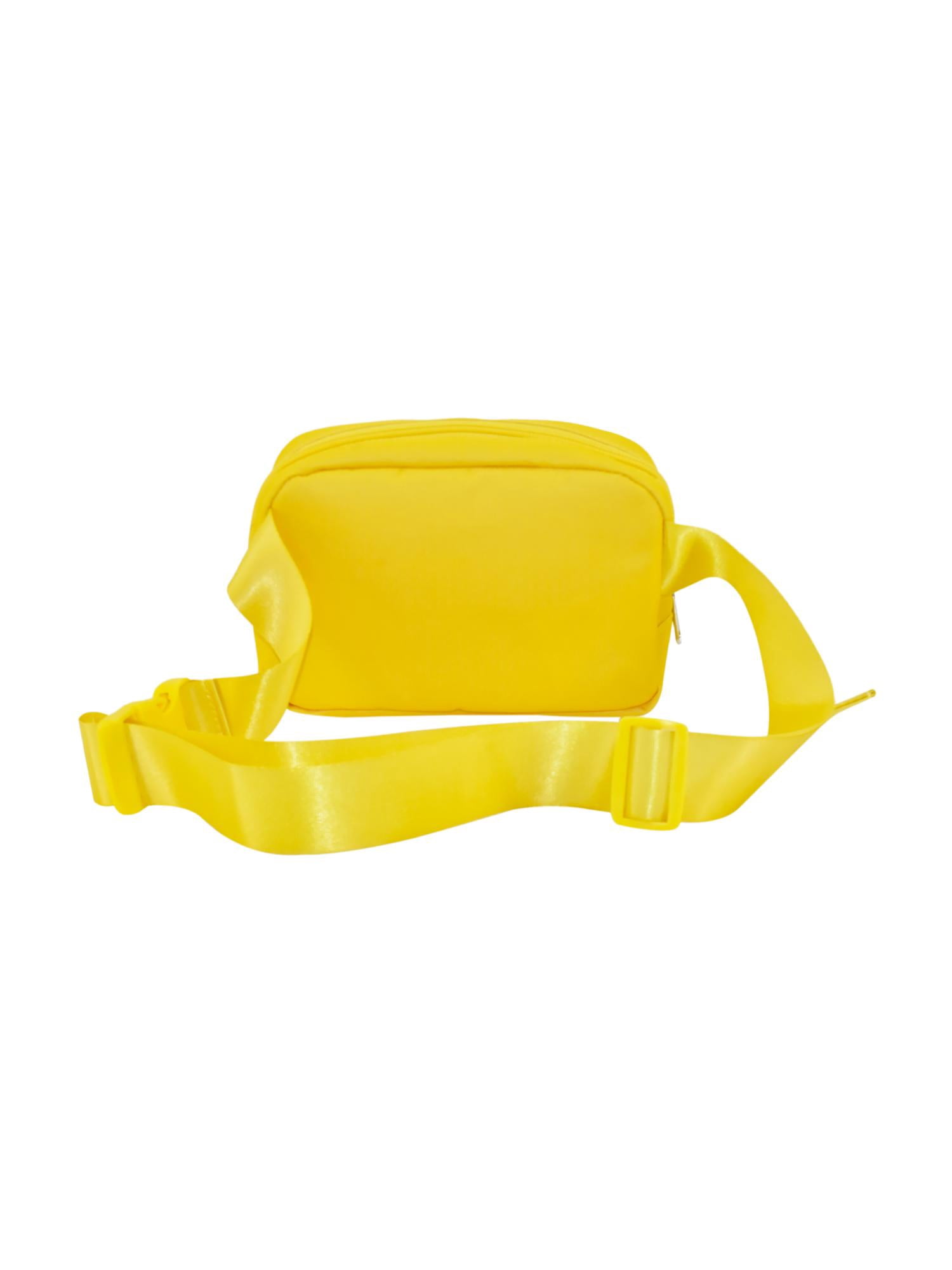 Harry Potter Fanny Pack, Waist Crossbody Bag for Men and Women, Hufflepuff