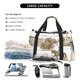 thumbnail image 5 of Fotbe Horse Rider In Field Bolsa de Viaje con Estampado, Bolsa de Fin de Semana para Mujer con Compartimento para Zapatos, Bolsa de Gimnasio con Bolsillo Húmedo, 5 of 7