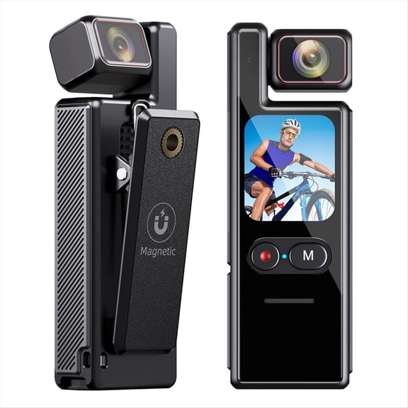 CáMara de AccióN Deportiva VBision Touch con WIFI HD 4K, AntivibracióN, , BateríA Dual, Profesional, IP65, Resistente Al Agua, Giratoria una 180°.