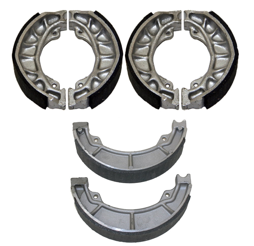 Factory Spec, KIT7115115116, Front & Rear Brake Shoes compatible with Honda TRX125 Fourtrax 125