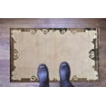 thumbnail image 6 of Minimal Pattern Flat Rug, Brown Rug, Flat Rug, Chenille Printed Design Rugs, Turkish Rug, Non-Slip Carpet, Runner Rug, Entry Rug, Personalized Rug, 2.6'x5' - 80x150 cm, 6 of 8