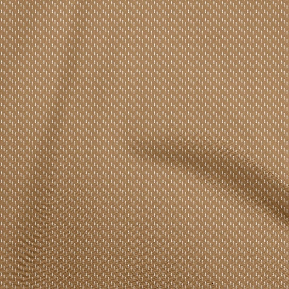oneOone Cotton Cambric Brown Fabric Tribal Sewing Craft Projects Fabric Prints By Yard 56 Inch Wide