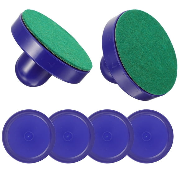 Niceauty 1 Set of Ice Hockey Pucks Blue Tabletop Design Hockey Game Accessories Indoor Hockey Pucks