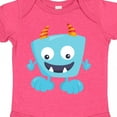 thumbnail image 4 of Inktastic Cute Monster, Blue Monster, Funny Monster, Horns Boys or Girls Baby Bodysuit, 4 of 5