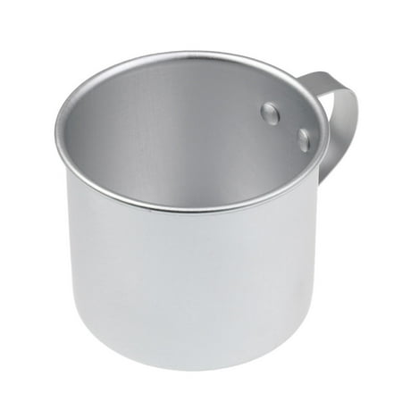 

ibaste Camping Water Cup | Aluminum Water Mug | Camping Coffee Tea Mug with Handle Lightweight Picnic Cup for Survival Portable Hiking and Backpacking Cooking Gear