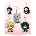 thumbnail image 4 of Demon Slayer: Kimetsu No Yaiba Keychain Key Ring Cartoonish And Cute Pendants Key Rings As Accessories Keys And Bag Packaging Ornaments, 4 of 5
