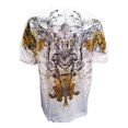 thumbnail image 2 of Konflic Archangel World Atlas MMA MUSCLE PESO PESO T-SHIRT, blanco 4x-grande Humblic Camiseta de manga corta, 2 of 2