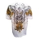 thumbnail image 2 of Camiseta de peso pesado de Konflict Archangel World Atlas MMA MUMA, blanco x-grande Humblic Camiseta de manga corta, 2 of 2