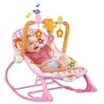 thumbnail image 2 of Silla Mecedora para Bebé AEIOU Hb224 Musical 2 en 1 Rosa, 2 of 3