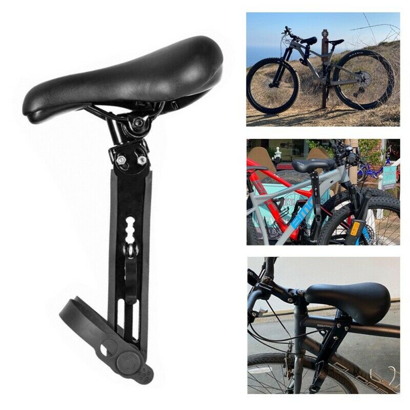Kids Bike Seat for Mountain Bikes, Detachable Front Mounted Bicycle