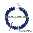 thumbnail image 3 of NICKSUN Vibrant Dopamine Color Resin Beaded Choker Necklace, Smooth Flat Round Disc Collarbone Statement Necklace, Minimalist Summer Vacation Stackable Jewelry, 3 of 7