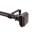 thumbnail image 2 of UTOPIA ALLEY Wall Mounted 5/8 Inch Curtain Rod - Curtain Rods For Windows 28 to 48 Inch, Adjustable Drapery Rods, Oil rubbed bronze Bedroom Curtain Rods, Tapestry Poles (Oil rubbed bronze, 28"-48"), 2 of 8