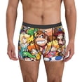 thumbnail image 7 of Saiise Mario Aa Men's Underwear Boxer Briefs Cotton Trunks Short Leg Underwear (S-XXL), 7 of 7