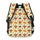thumbnail image 4 of Balery Thanksgiving Turkeys Mochila Escolar Impresa, Mochila Ligera para Viajes Casual, Mochila Duradera y Cómoda Multifuncional, Mochila para Laptop-One Size, 4 of 5