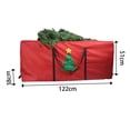 thumbnail image 3 of Bolsa de Almacenamiento para de Navidad, Decoración de de Navidad, Impermeable, Adorno de Navidad Móvil para Decoración de Fiesta, Corona árbol rojo, 3 of 8