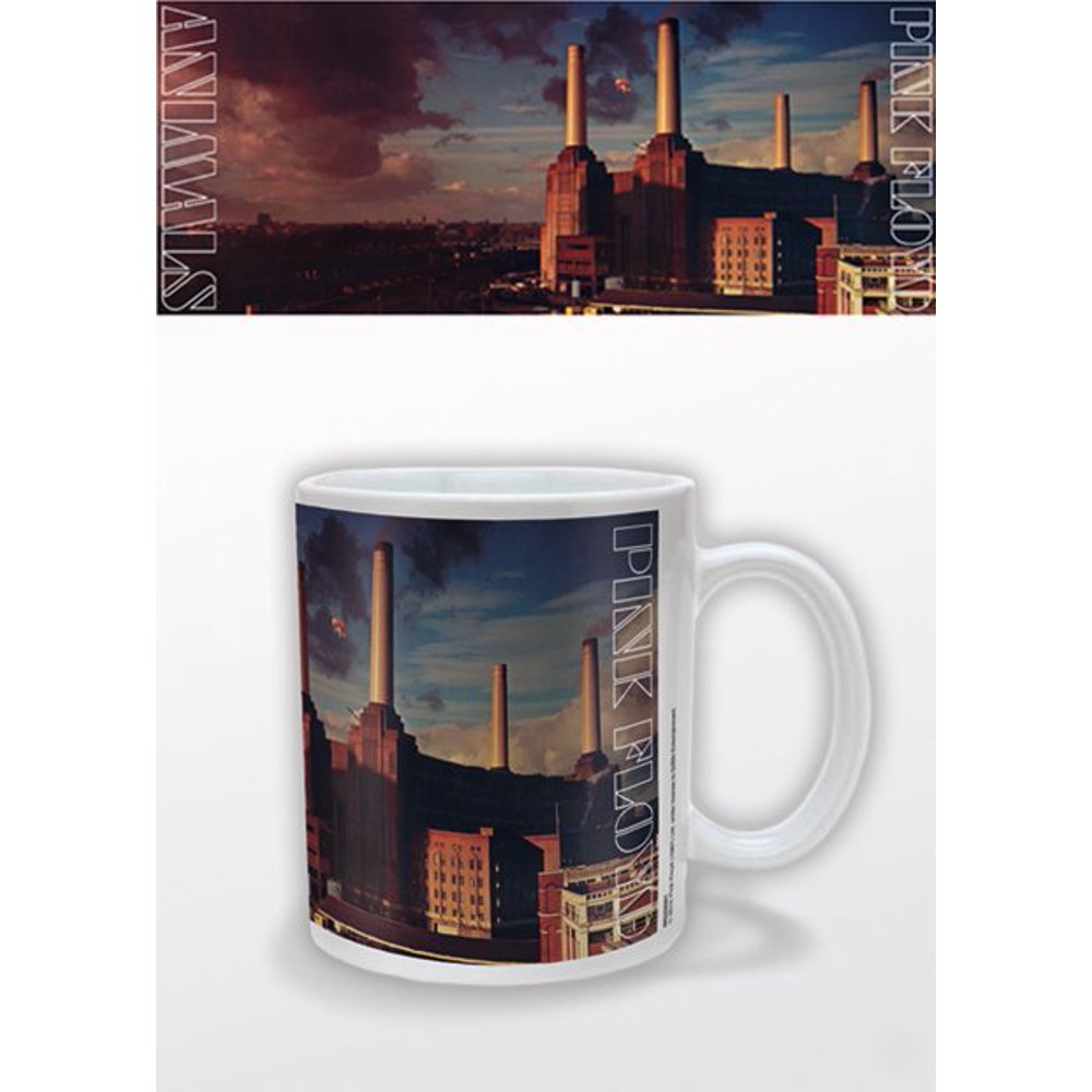 Pink Floyd Ceramic Coffee Mug / Cup (Animals Album Cover)
