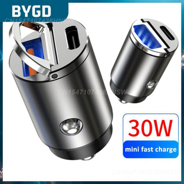 Quick Charge Usb Fast Charger Durable Multifunctional Car Adapter Mini Car Charger Car Interior Accessories Qc 4.0 3.0 Portable04China He Qiyong unisex