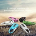 thumbnail image 3 of Yeacher 3 Dial Digit Number Code Password Combination Padlock Travel Lock, 3 of 6