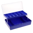thumbnail image 2 of Caja De Aparejos Plástico Portátil Storage Container Para Al Aire Libre Senderismo 24x15x6cm Macarena contenedor de almacenamiento de pesca, 2 of 8