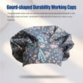 thumbnail image 2 of Transemion Operating Hats Nurse Durability Gourd-shaped Button Bright Colors Tie Back Multifunctional Work Uniform Working Caps G-12 1Set, 2 of 5
