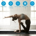 thumbnail image 3 of 4' x 8' x 2" Foldable Exercise Mat Panels Gym Mat w/ PU Leather EPE Foam Blue, 3 of 8
