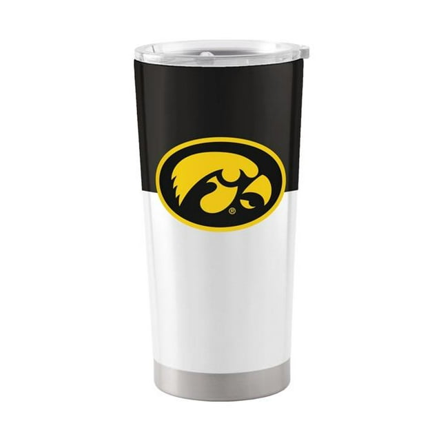 Logo Chair 155-S20T-11 Gobelet en Acier Inoxydable Colorblock 20 oz NCAA Iowa Hawkeyes
