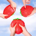 thumbnail image 3 of Squishy Extra Large Strawberry, 3 of 10