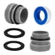 thumbnail image 2 of Conector del kit de conversión de manguera de filtro de 1 1/4" a 1 1/2" Reemplazo del adaptador de manguera de filtro de piscina Piezas de repuesto Estilo B, 2 of 8