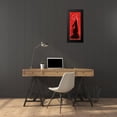 thumbnail image 4 of Matla, Jennifer 12x24 Black Modern Framed Museum Art Print Titled - Shy, 4 of 5