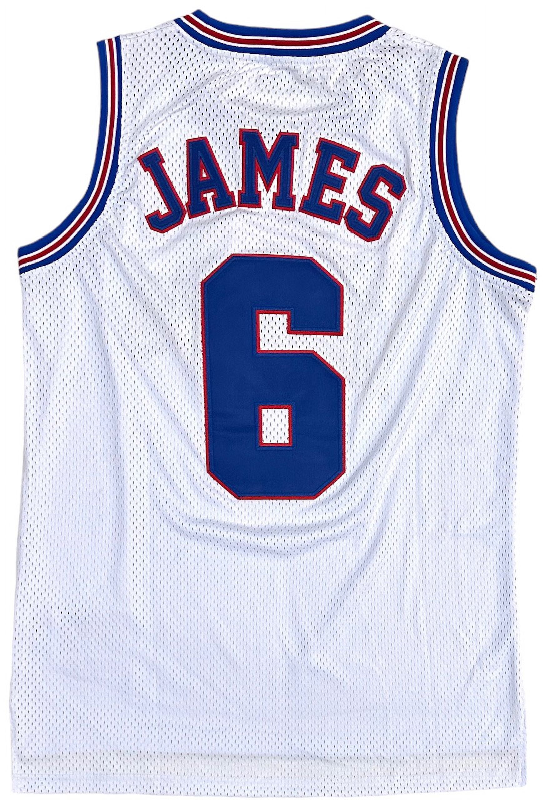 Lebron james clearance tune squad jersey