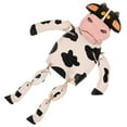 thumbnail image 4 of SEWCHICS Cow Statue Wooden Assorted Color 1Pcs 12.2x5.5x2.0In, 4 of 8