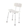 thumbnail image 2 of BELOVING Chaise de Douche avec Dossier Robuste Tabouret de Douche Réglable pour Aînés Personnes Âgées beige, 2 of 10