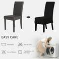 thumbnail image 7 of Wehilion Dining Chair Covers Stretch Parsons Chair Slipcover with Skirt Chair Covers for Dining Room Restaurant Banquet, 7 of 7