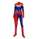 thumbnail image 3 of Disfraz de Halloween Carol Danvers para adultos y niños, traje Zentai de superhéroe femenino, mono para mujer y niña, 3 of 5