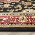 thumbnail image 4 of Noble Medallion Red Green Ivory Light Blue Black Persian Floral Oriental Formal Traditional Area Rug Shed Free Modern Contemporary Transitional Soft Living Dining Room Rug, 4 of 8