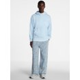 thumbnail image 2 of No Boundaries Boxy Fit Oversized Fleece Hoodie with Long Sleeves, Men's XS-4XLT, 2 of 5