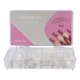 thumbnail image 2 of Uñas Postizas Caja Con 500 Tip Manicure Almond Transparente Belié Tips 500, 2 of 5