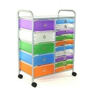 4D Concepts 15 Drawer Multicolour File Cart