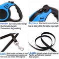thumbnail image 3 of Dog Leash Retractable for Small Medium Dogs 16.5ft, 3 of 7
