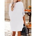 thumbnail image 2 of Womens Oversized T Shirts Loose Fit Crewneck Short Sleeve Tee Summer Tops for Women, 2 of 5
